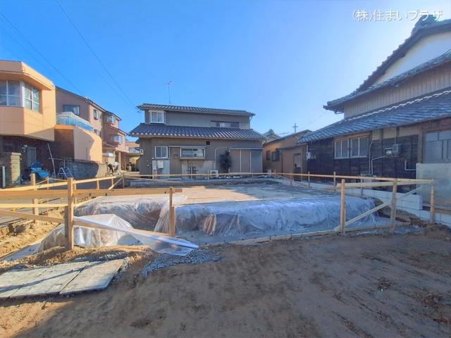 愛知県一宮市丹陽町　重吉字新田郷の新築戸建て基礎写真 2026年2月8日撮影