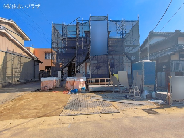 愛知県一宮市丹陽町　重吉字新田郷の新築戸建てシート写真 2026年3月26日撮影