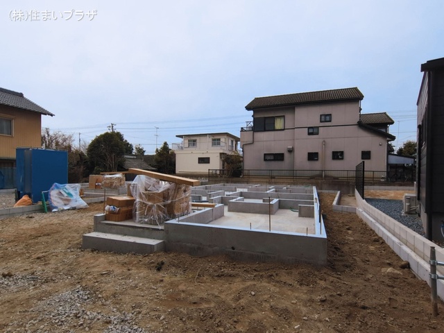 愛知県稲沢市平和町　法立北瀬古の新築戸建て基礎写真 2026年3月1日撮影