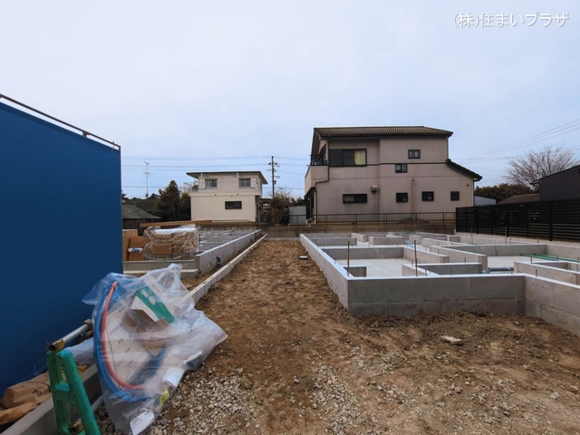 愛知県稲沢市平和町　法立北瀬古の新築戸建て基礎写真 2026年3月1日撮影