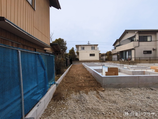 愛知県稲沢市平和町　法立北瀬古の新築戸建て基礎写真 2026年3月1日撮影