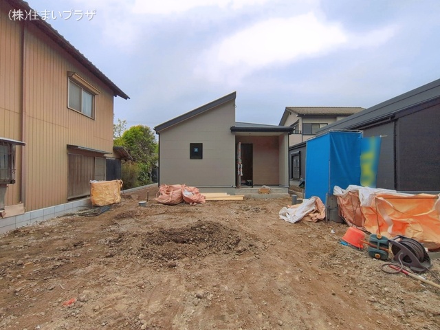 愛知県稲沢市平和町　法立北瀬古の新築戸建て外構写真 2026年4月14日撮影