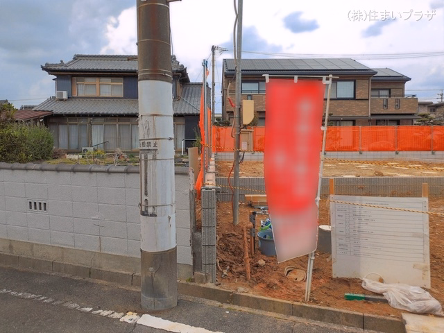 愛知県犬山市大字羽黒字小豆田の新築戸建て更地・土地写真 2026年3月29日撮影