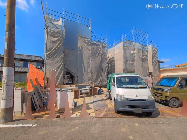 愛知県犬山市大字羽黒字小豆田の新築戸建てシート写真 2026年5月14日撮影