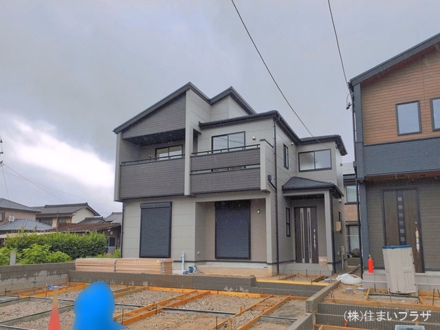 愛知県犬山市大字羽黒字小豆田の新築戸建て外構写真 2026年6月24日撮影