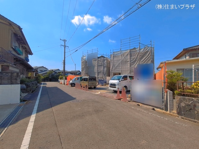 愛知県犬山市大字羽黒字小豆田の新築戸建てシート写真 2026年5月14日撮影