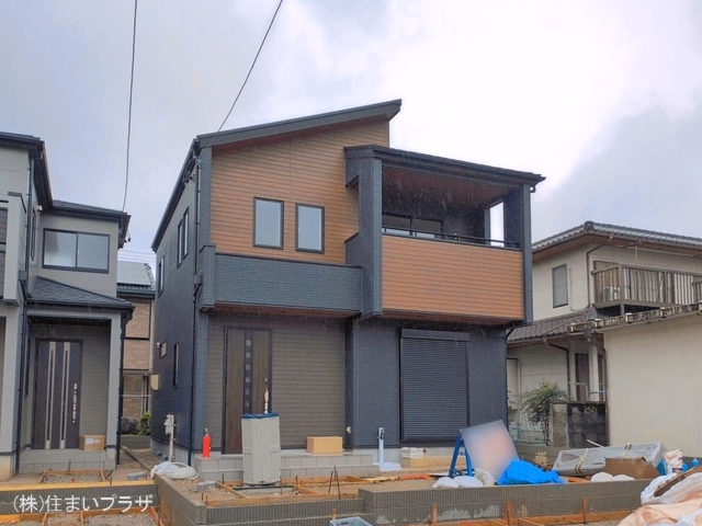 愛知県犬山市大字羽黒字小豆田の新築戸建て外構写真 2026年6月24日撮影