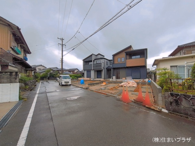 愛知県犬山市大字羽黒字小豆田の新築戸建て外構写真 2026年6月24日撮影
