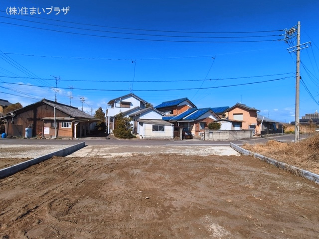 愛知県一宮市萩原町 高松字東郷裏の新築戸建て更地・土地写真 2026年3月3日撮影