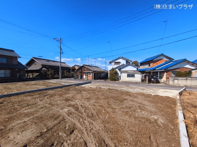 愛知県一宮市萩原町 高松字東郷裏の新築戸建て更地・土地写真 2026年3月3日撮影