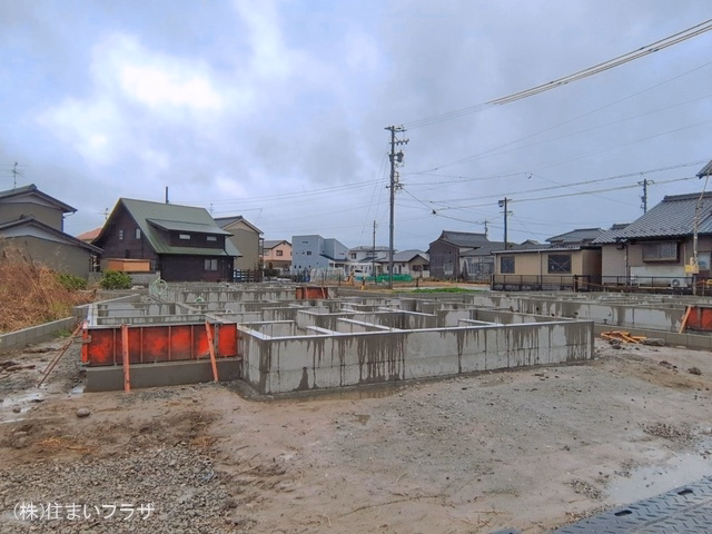 愛知県一宮市萩原町 高松字東郷裏の新築戸建て基礎写真 2026年3月30日撮影