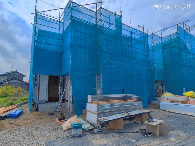 愛知県一宮市萩原町 高松字東郷裏の新築戸建てシート写真 2026年4月19日撮影