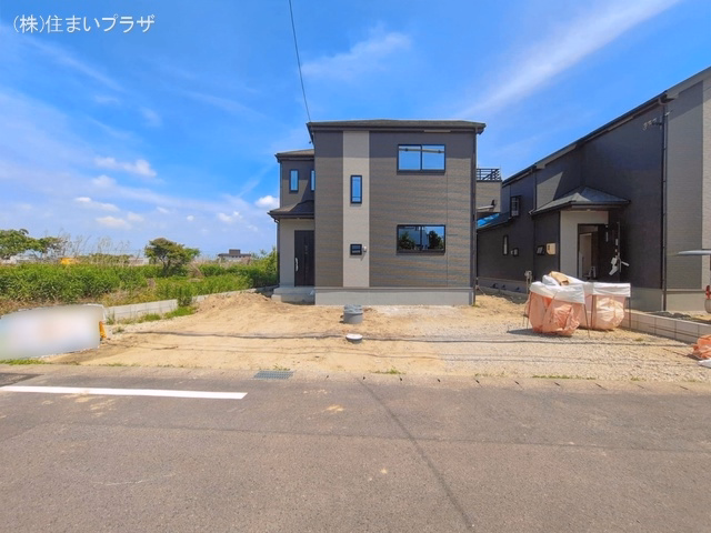 愛知県一宮市萩原町 高松字東郷裏の新築戸建て外構写真 2026年5月25日撮影