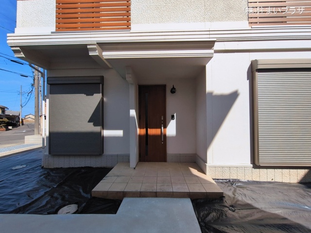 愛知県稲沢市平和町　西光坊宮西の中古戸建て完成写真 2026年3月8日撮影