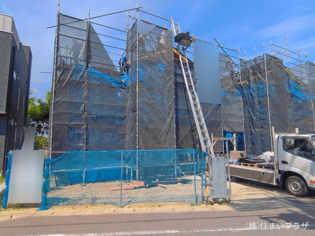 愛知県江南市今市場町秋津の新築戸建て上棟写真 2026年5月24日撮影