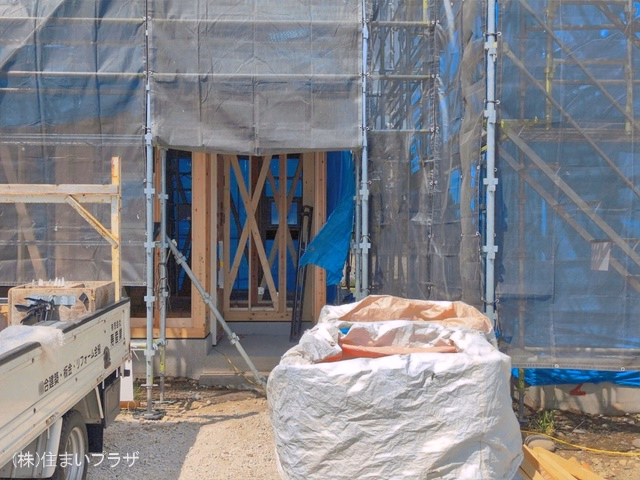 愛知県江南市今市場町秋津の新築戸建て上棟写真 2026年5月24日撮影