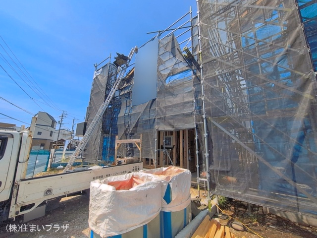 愛知県江南市今市場町秋津の新築戸建て上棟写真 2026年5月24日撮影