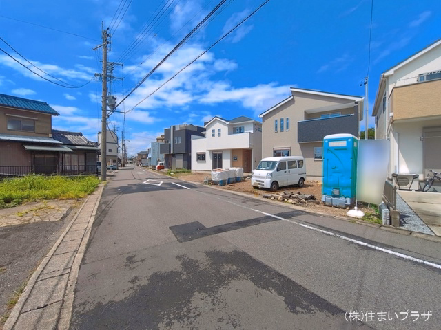 愛知県江南市今市場町秋津の新築戸建て外構写真 2026年7月1日撮影