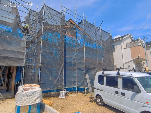 愛知県江南市今市場町秋津の新築戸建て上棟写真 2026年5月24日撮影