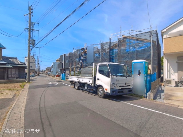 愛知県江南市今市場町秋津の新築戸建て上棟写真 2026年5月24日撮影