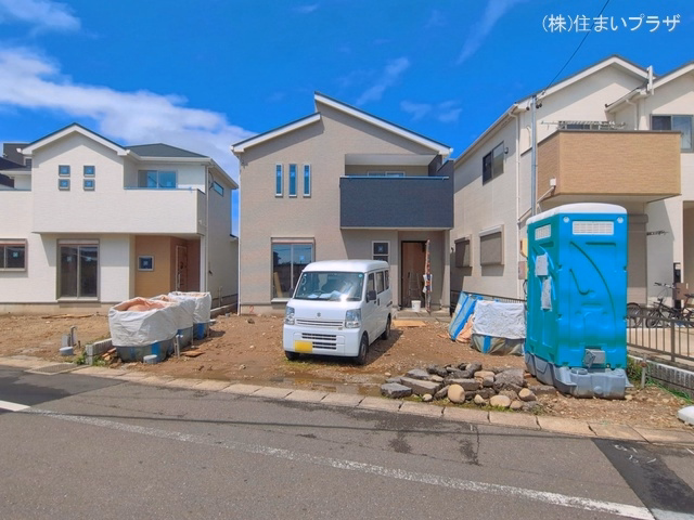 愛知県江南市今市場町秋津の新築戸建て外構写真 2026年7月1日撮影