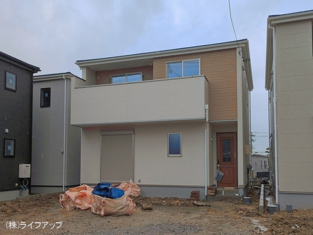 愛知県半田市向山町3丁目の新築戸建て外構写真 2026年4月9日撮影