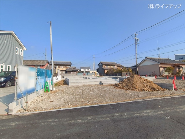 愛知県半田市向山町3丁目の新築戸建て基礎写真 2026年2月12日撮影