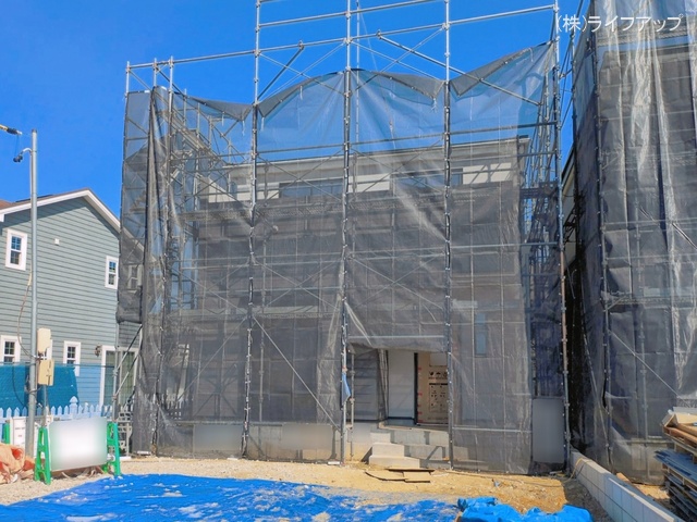 愛知県半田市向山町3丁目の新築戸建てシート写真 2026年3月23日撮影