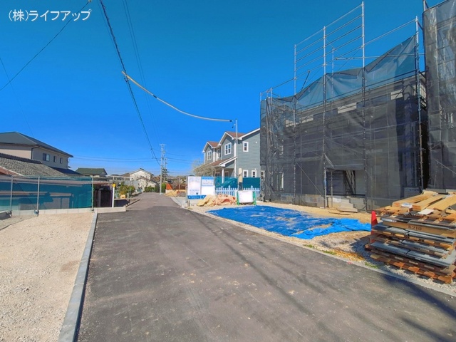 愛知県半田市向山町3丁目の新築戸建てシート写真 2026年3月23日撮影