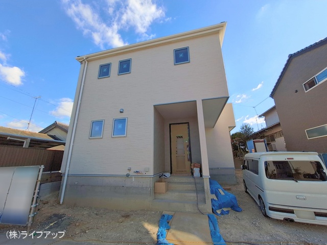 愛知県半田市本町2丁目の新築戸建て外構写真 2026年2月2日撮影