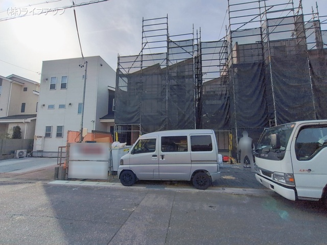 愛知県半田市前田町の新築戸建てシート写真 2026年2月23日撮影