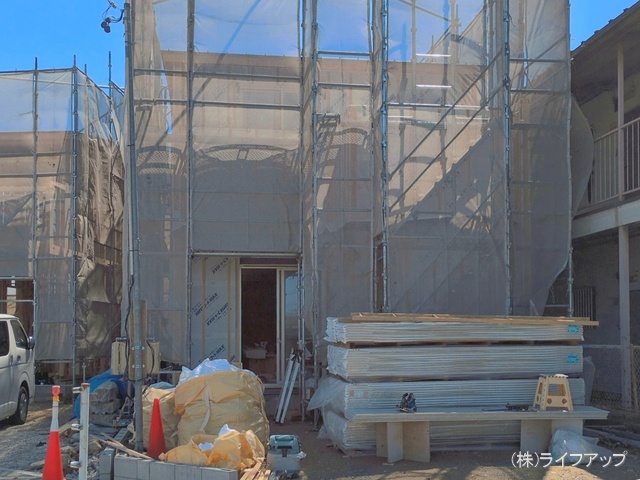 愛知県刈谷市井ケ谷町青木の新築戸建てシート写真 2026年4月1日撮影