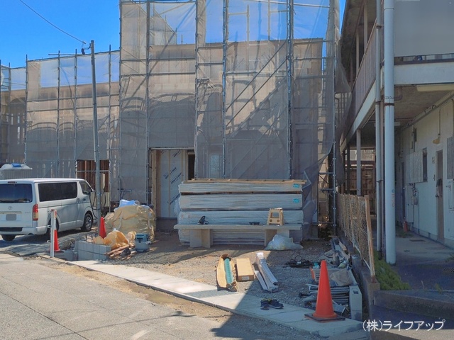 愛知県刈谷市井ケ谷町青木の新築戸建てシート写真 2026年4月1日撮影