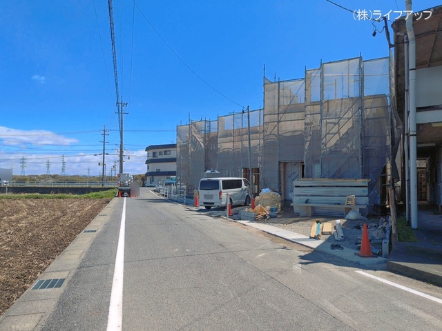 愛知県刈谷市井ケ谷町青木の新築戸建て上棟写真 2026年4月1日撮影