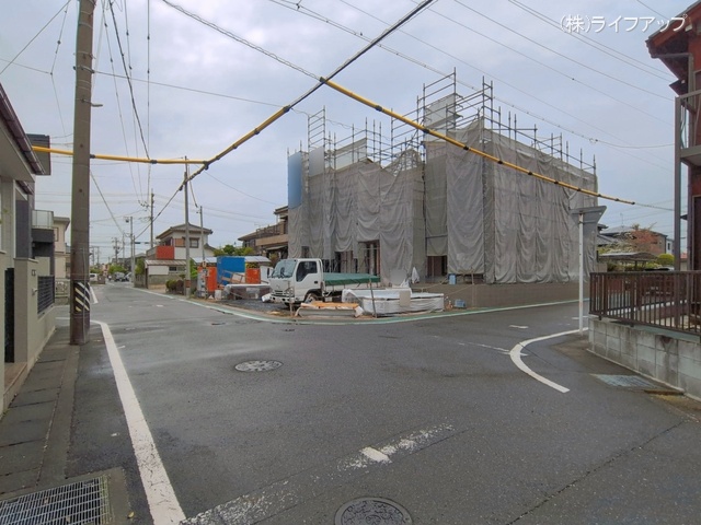 愛知県半田市花田町１丁目の新築戸建てシート写真 2026年4月14日撮影