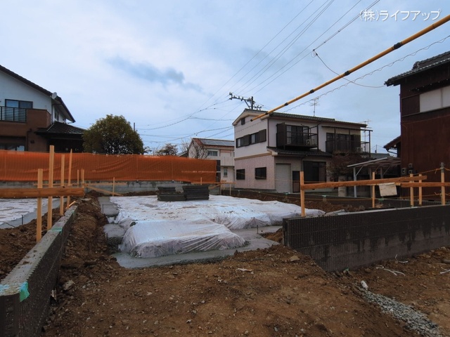 愛知県半田市花田町１丁目の新築戸建て基礎写真 2026年3月2日撮影