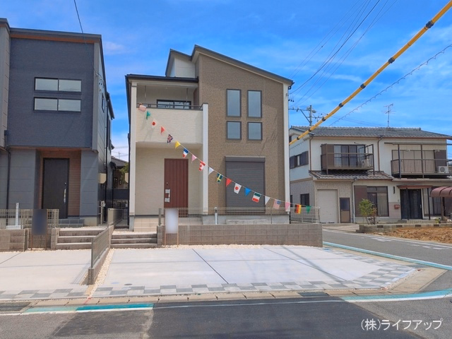 愛知県半田市花田町１丁目の新築戸建て完成写真 2026年6月7日撮影