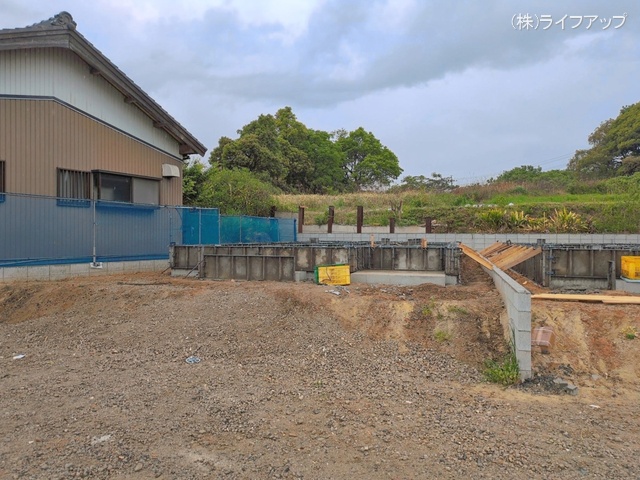 愛知県大府市米田町４丁目の新築戸建て基礎写真 2026年4月22日撮影