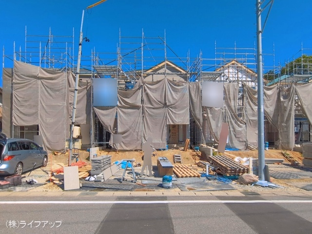 愛知県大府市米田町４丁目の新築戸建てシート写真 2026年6月9日撮影