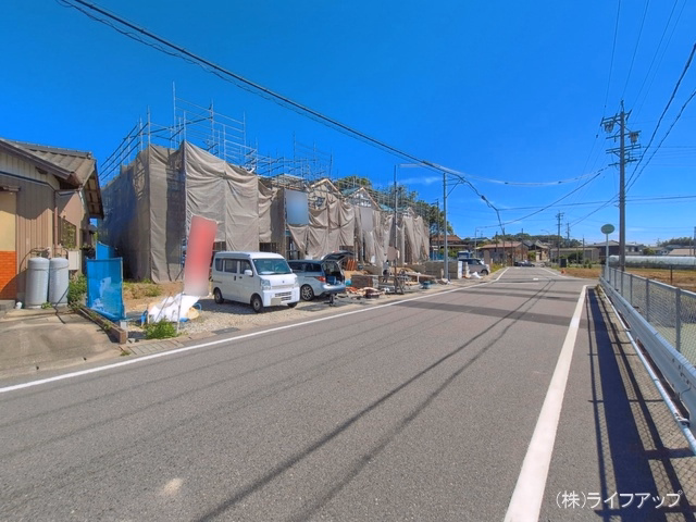 愛知県大府市米田町４丁目の新築戸建てシート写真 2026年6月9日撮影