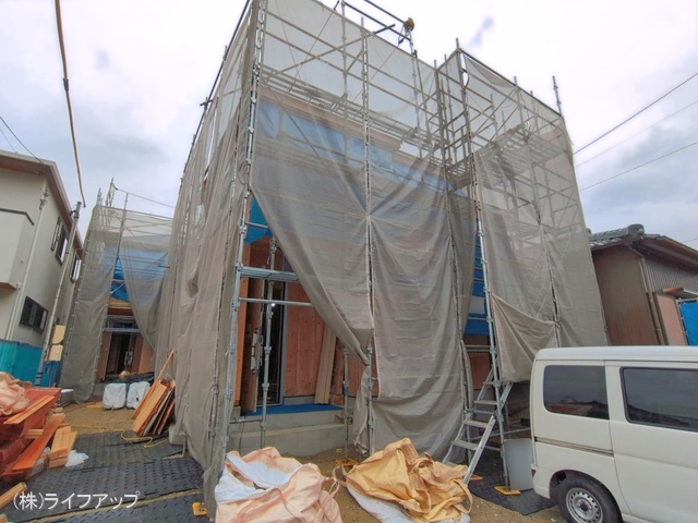 愛知県大府市森岡町４丁目の新築戸建て上棟写真 2026年4月22日撮影