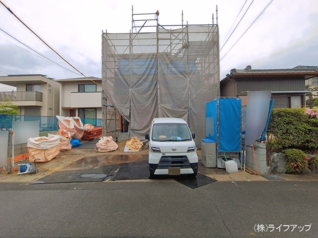 愛知県大府市森岡町４丁目の新築戸建て上棟写真 2026年4月22日撮影