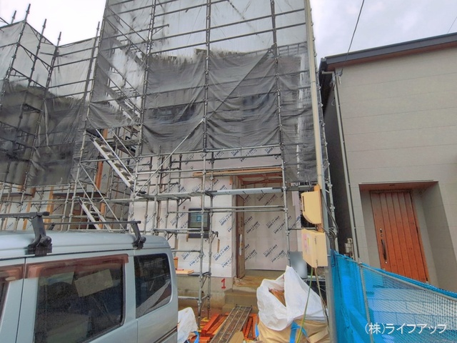 愛知県大府市横根町石丸の新築戸建てシート写真 2026年4月30日撮影