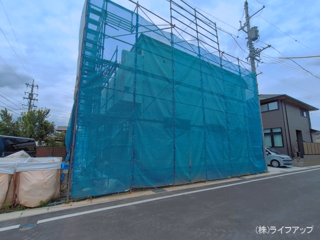愛知県刈谷市井ケ谷町井田の新築戸建てシート写真 2026年6月23日撮影