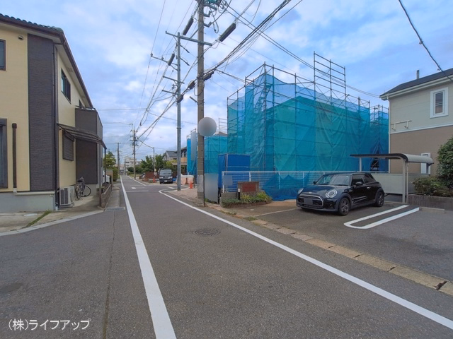 愛知県刈谷市井ケ谷町井田の新築戸建てシート写真 2026年6月23日撮影