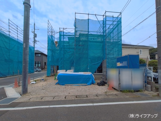 愛知県刈谷市井ケ谷町井田の新築戸建てシート写真 2026年6月23日撮影