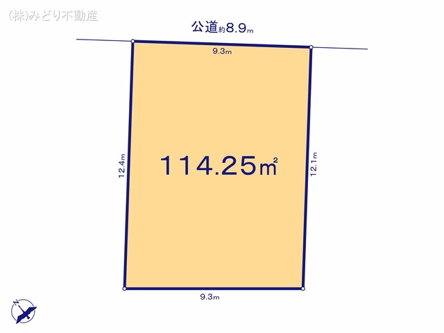 名古屋市緑区神沢1丁目（土地）03 区画図