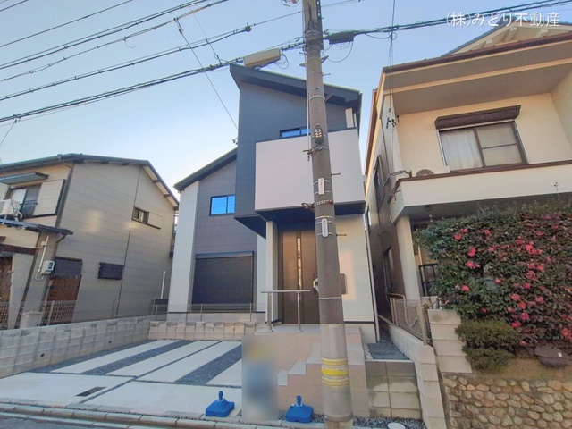 愛知県名古屋市南区上浜町の新築戸建て完成写真 2026年2月11日撮影