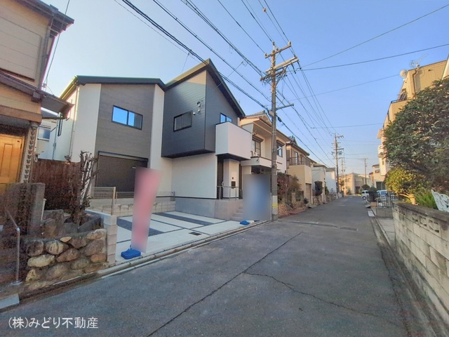 愛知県名古屋市南区上浜町の新築戸建て完成写真 2026年2月11日撮影