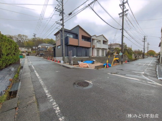 愛知県豊明市二村台７丁目の新築戸建て外構写真 2026年3月30日撮影